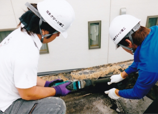 アスファルト防水工事